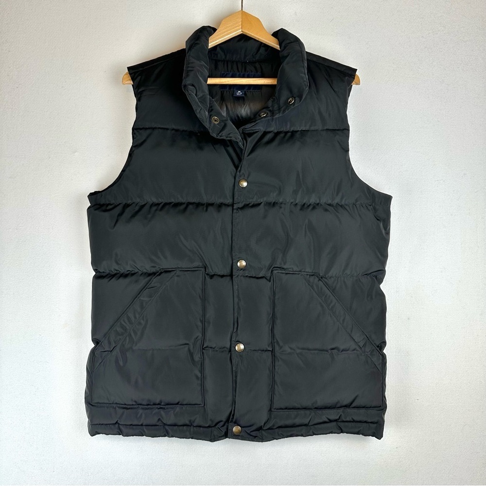 Lands End Quilted Down Puffer Vest Outdoors Cozy